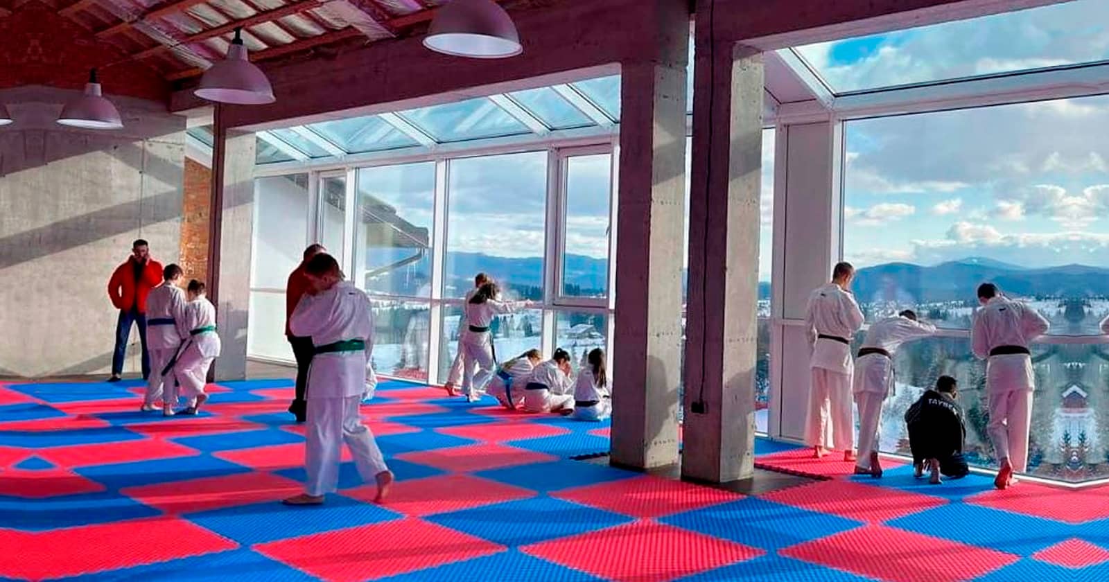 Martial arts tatami